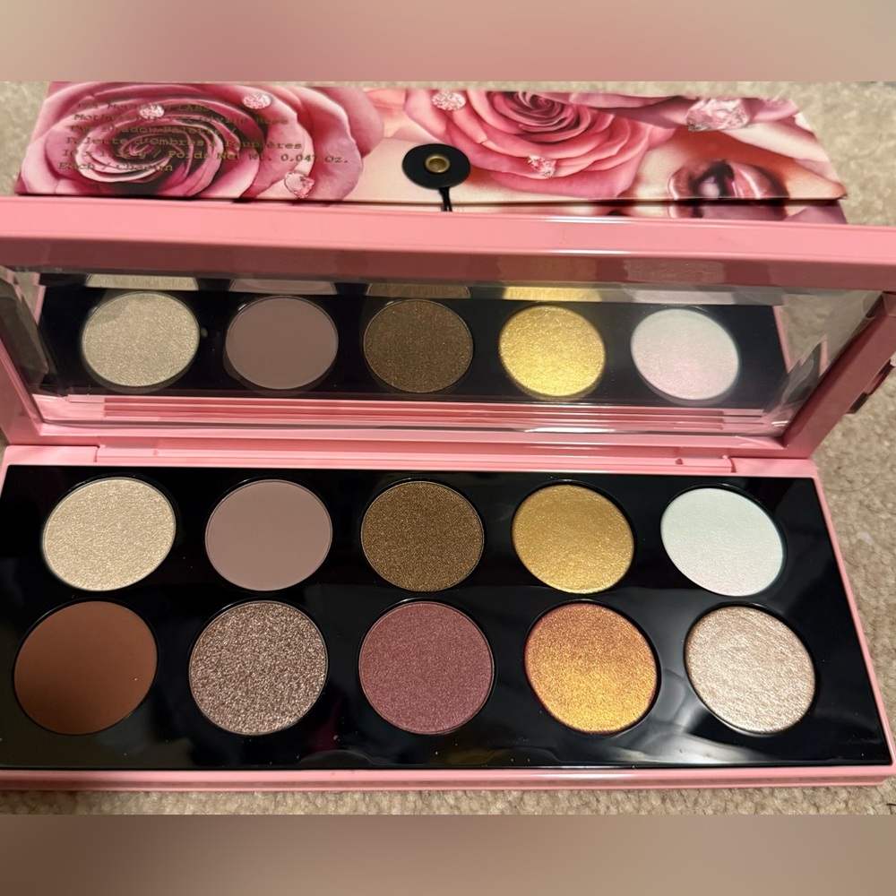 Pat McGrath Divine Rose II in a limited edition pink package eyeshadow